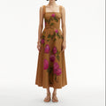 Floral Retro Long Dress