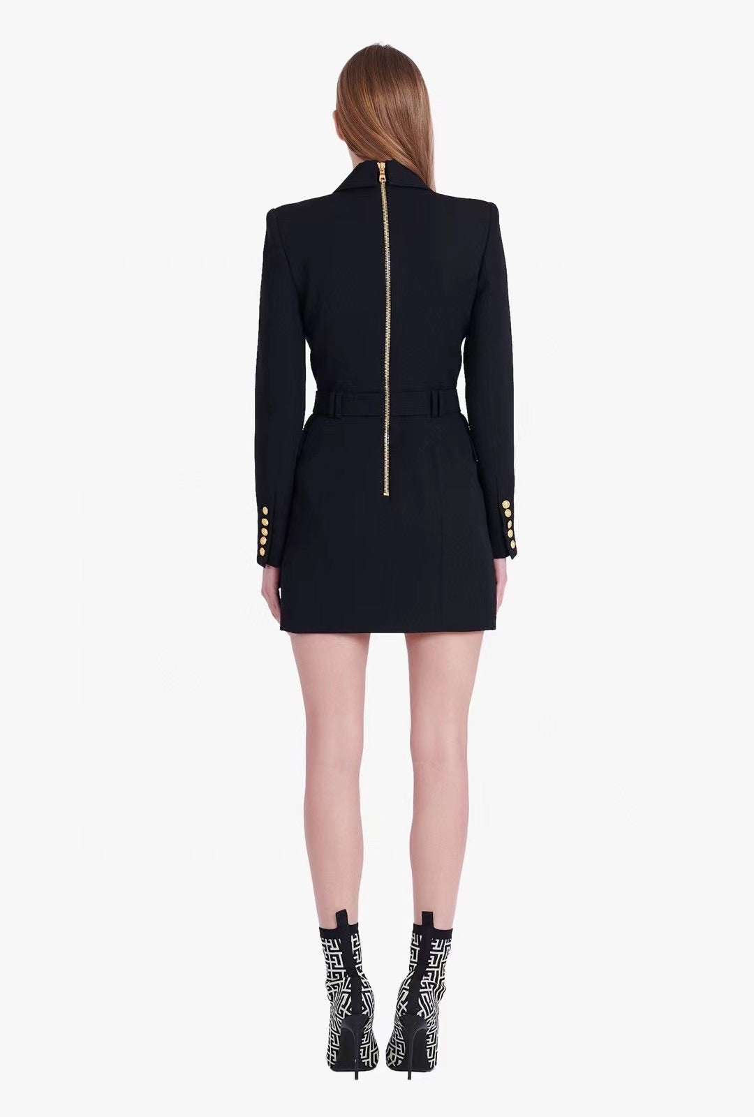 Zip Up Blazer
