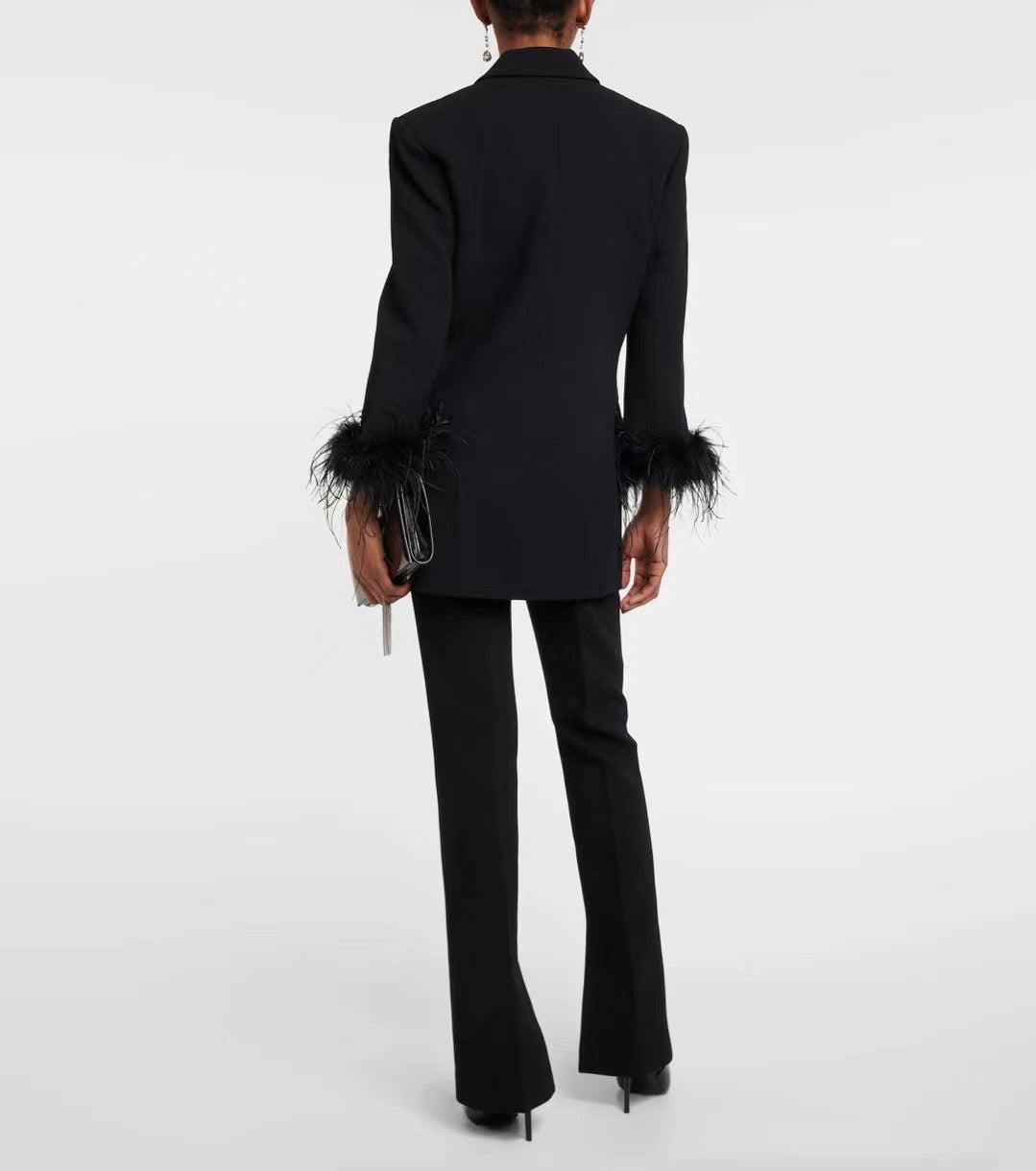 Feather Suit Blazer