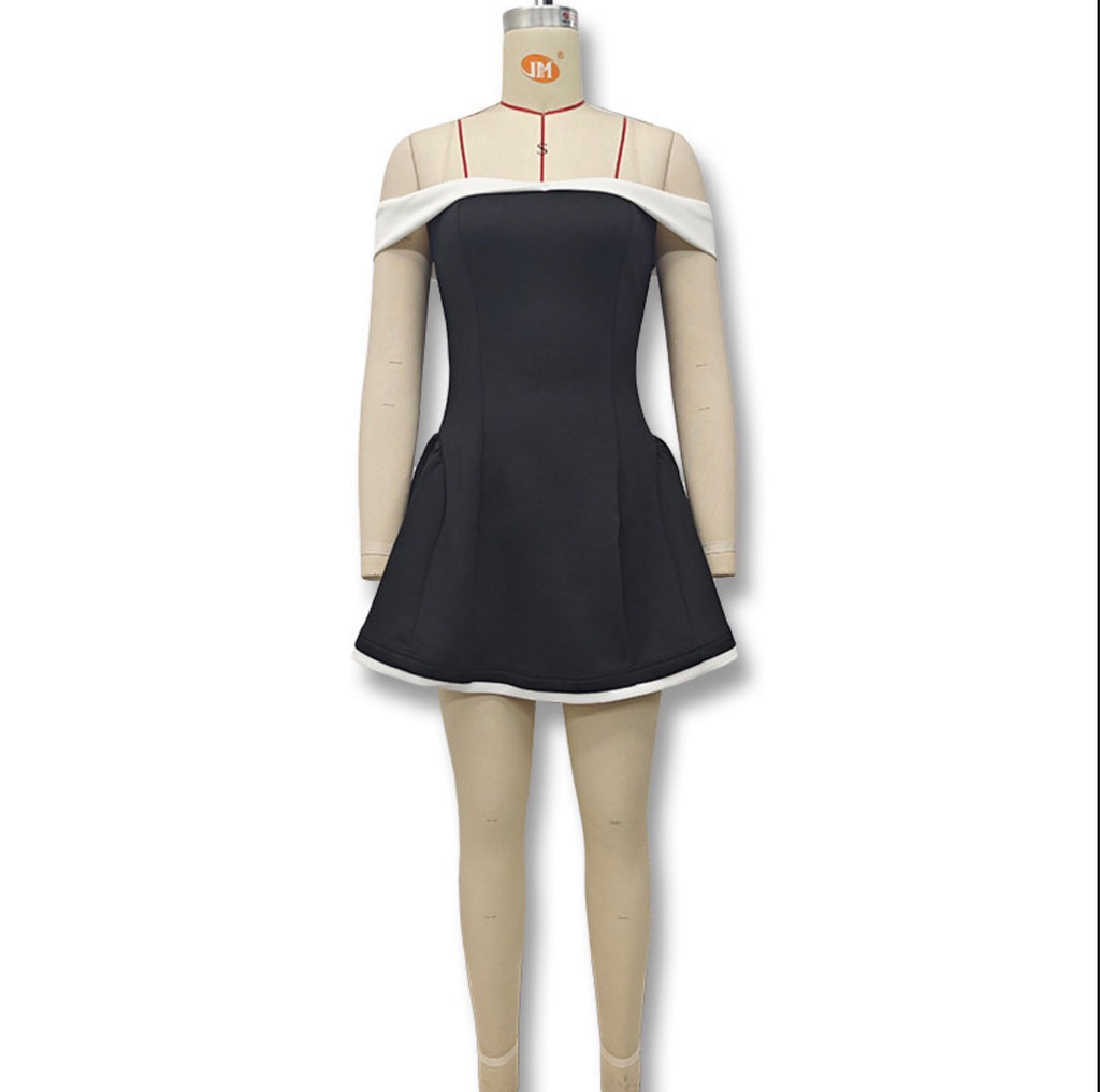 Strapless Niche Dress Slim