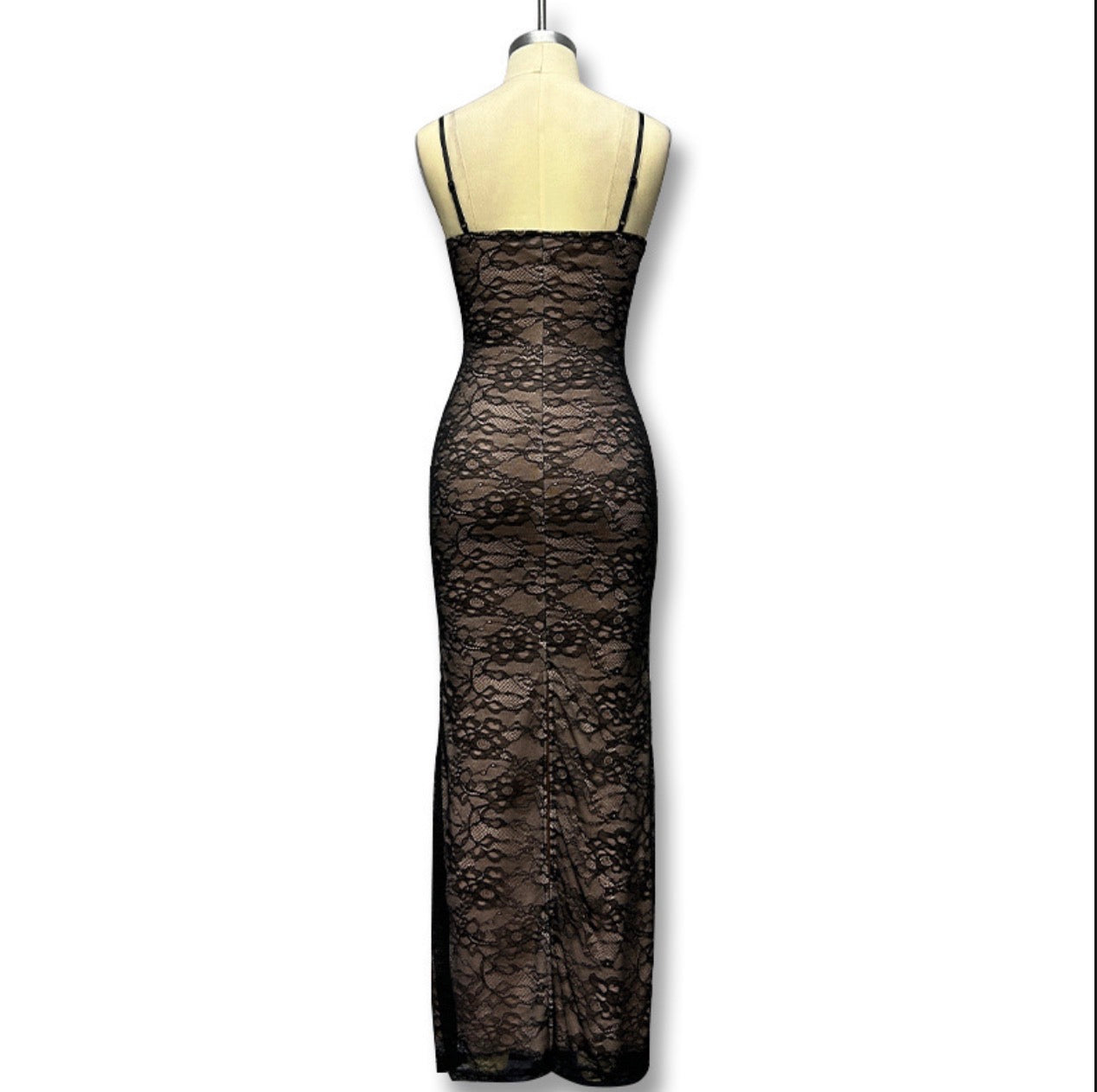 Lace Long Skirt Off-Shoulder Slim Dress