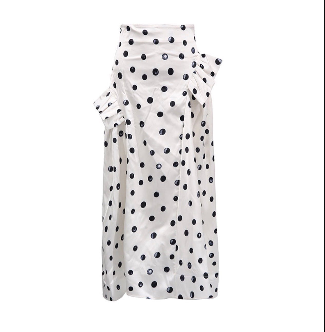 Black and White Polka Dot Dress