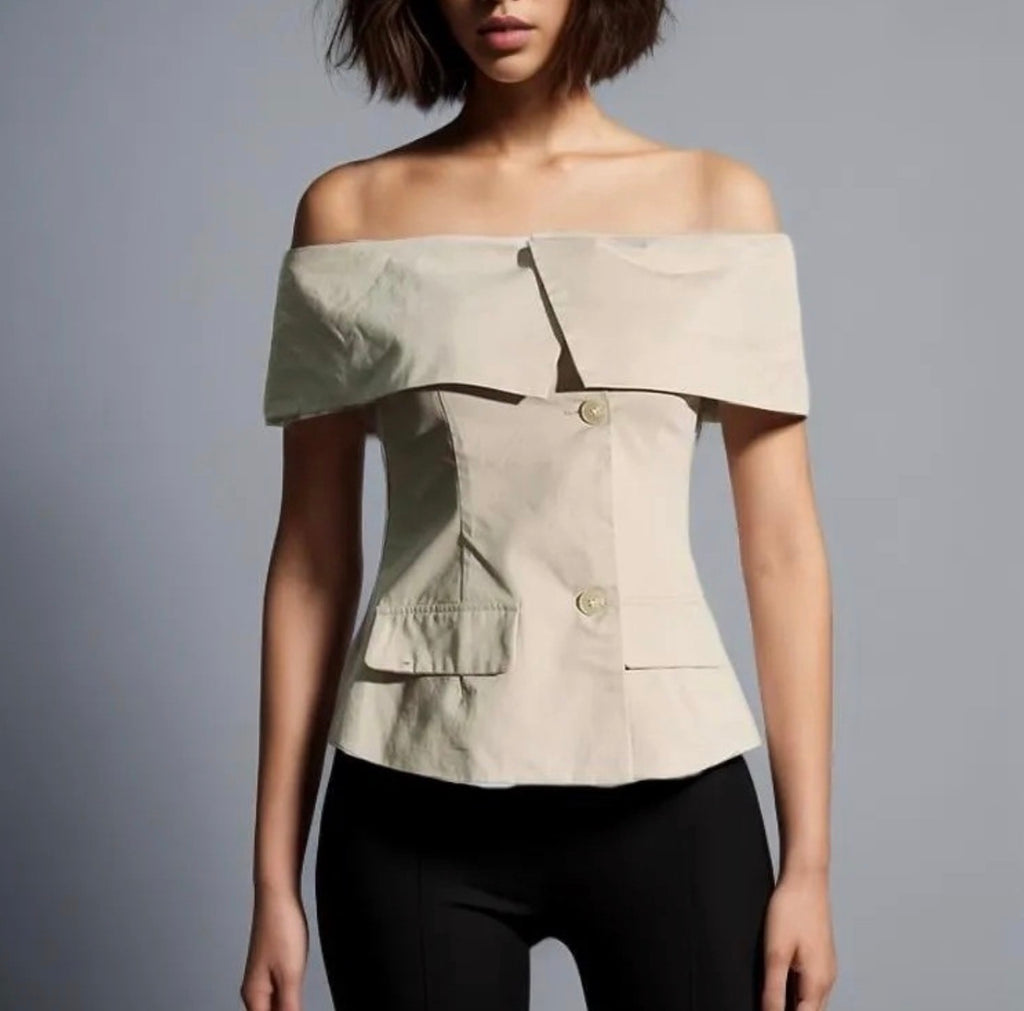 Off-Shoulder Design Top