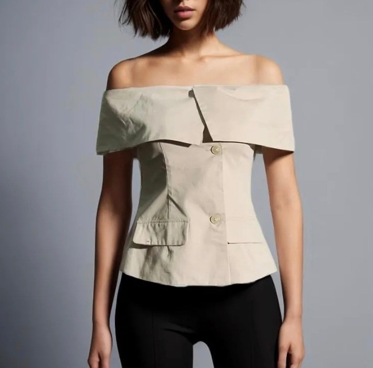 Off-Shoulder Design Top