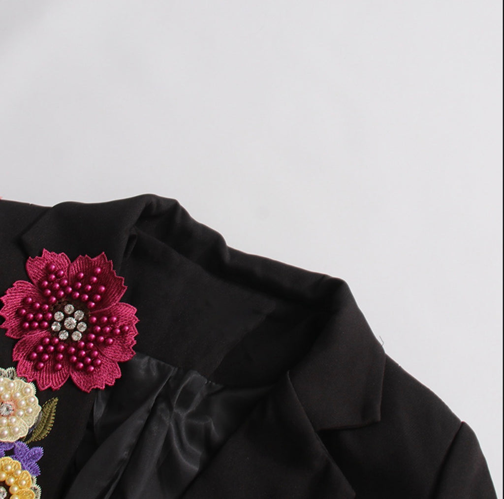 Three-Dimensional Floral Patchwork