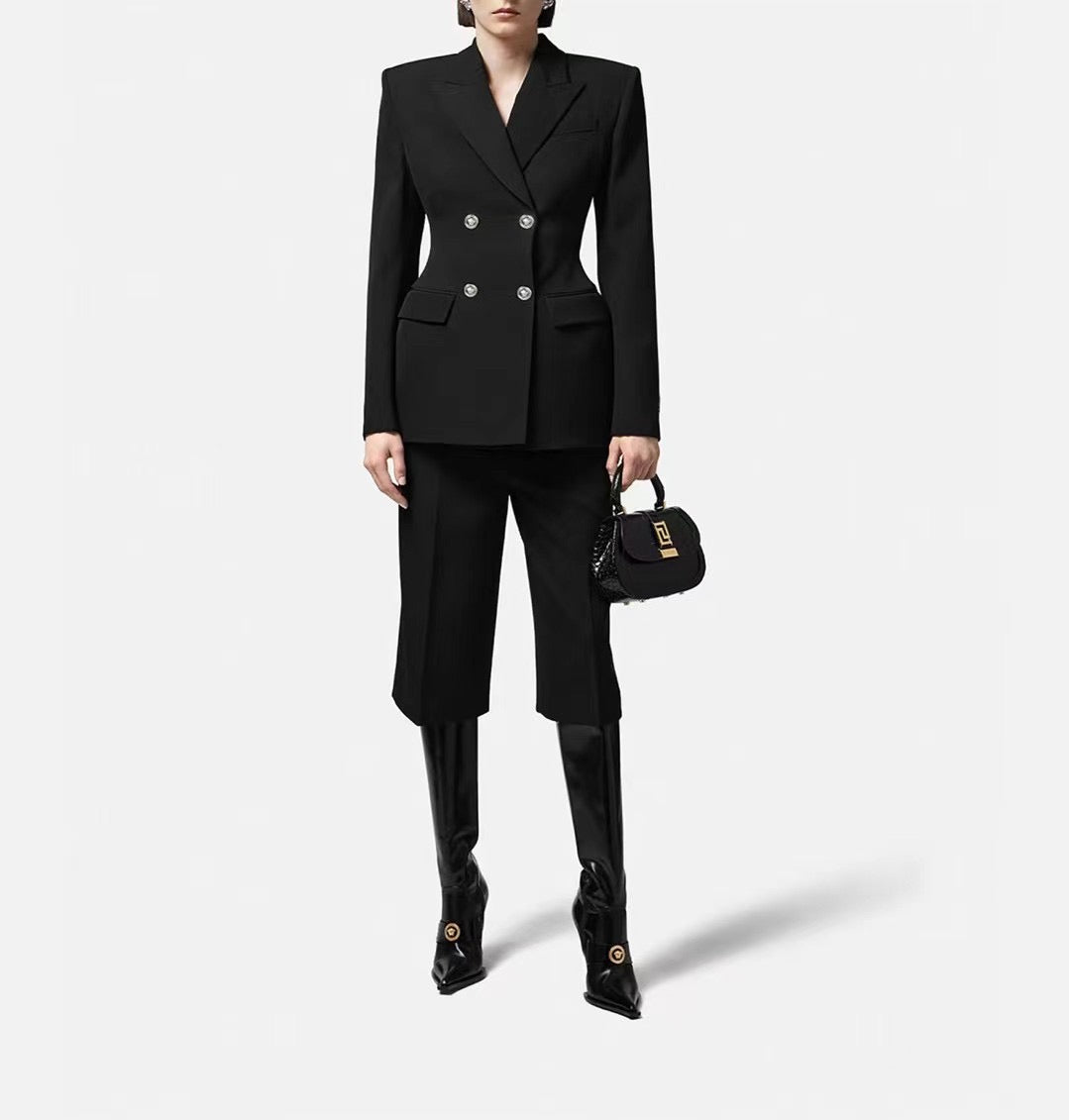 Tight Waist Blazer