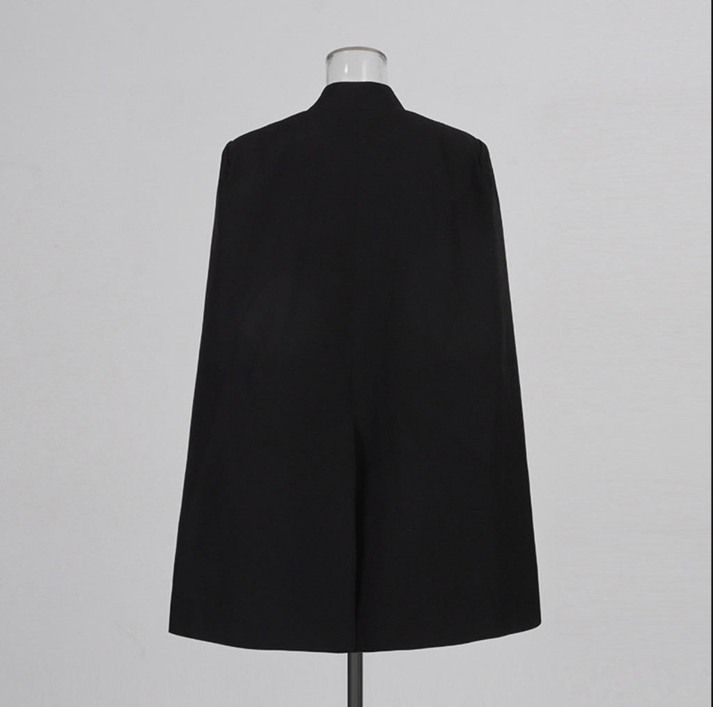 Shawl Sleeve Sleeveless Top
