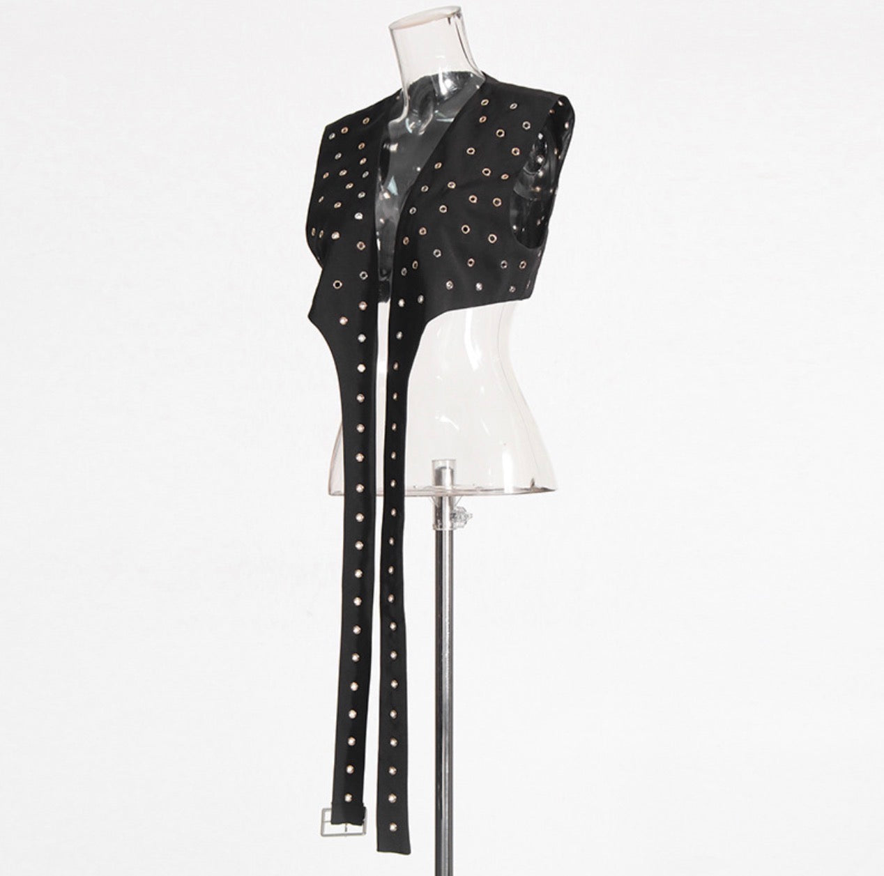 Sleeveless Studded Vest