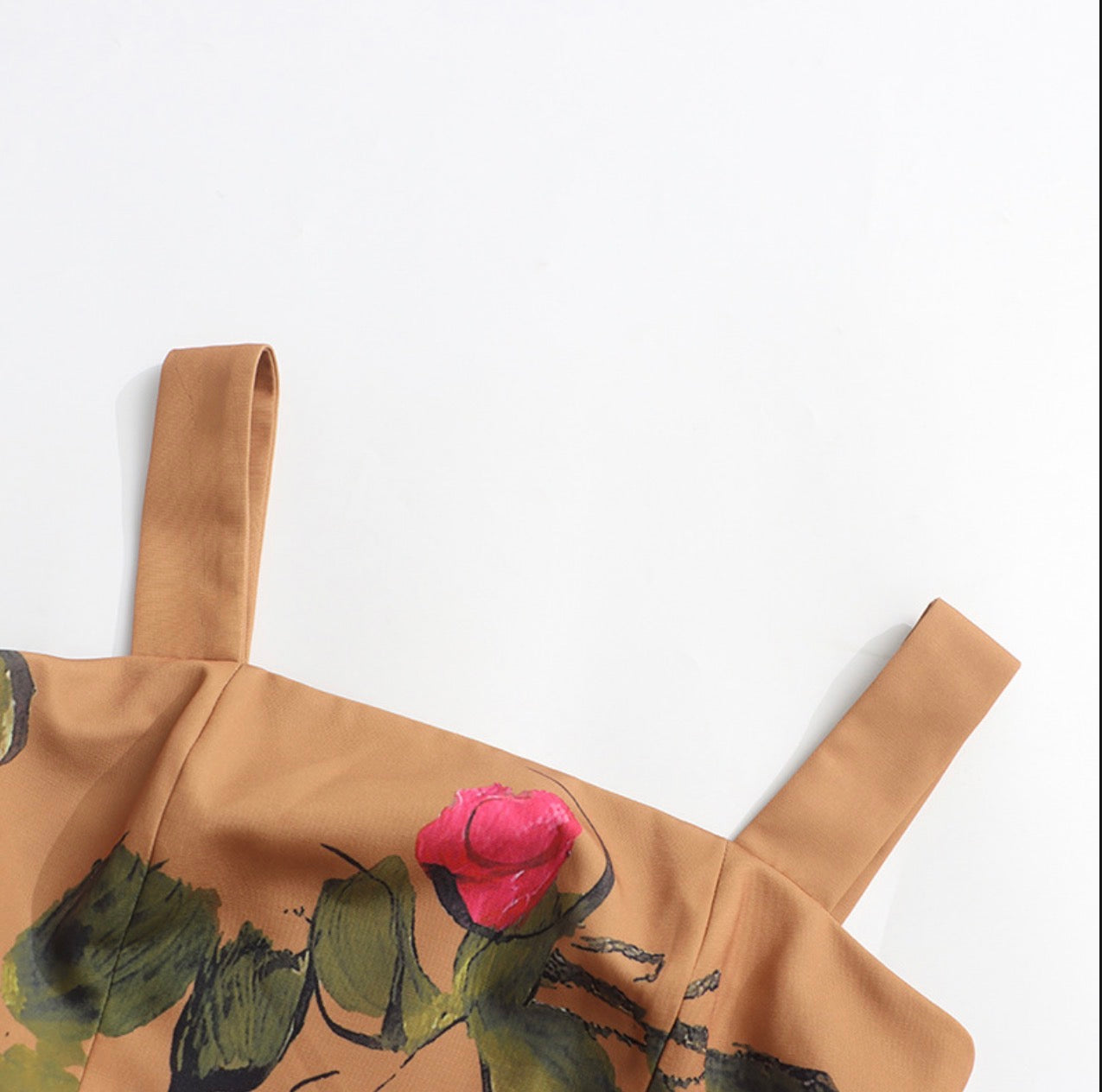 Floral Retro Long Dress