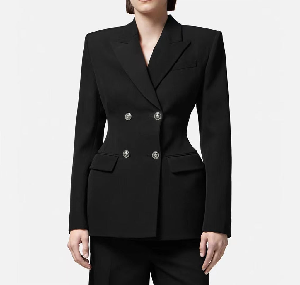 Tight Waist Blazer