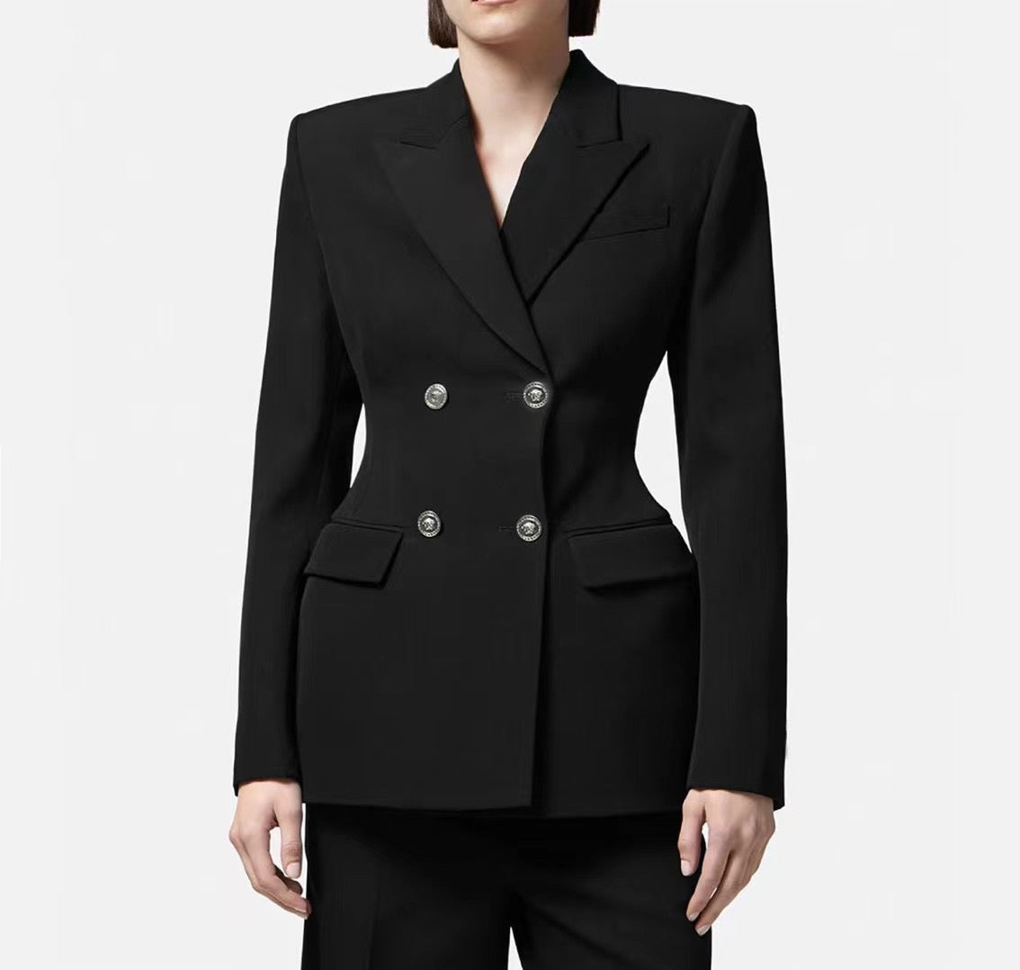Tight Waist Blazer