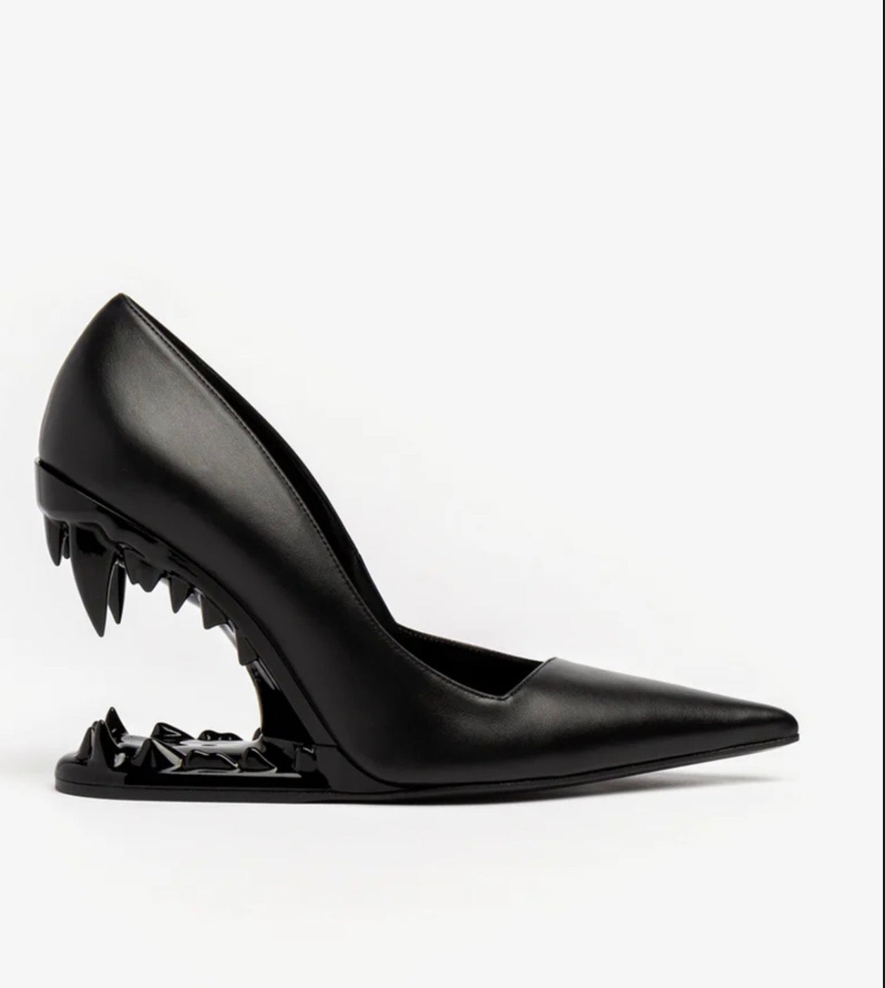 Pedal Metal Teeth High-heeled
