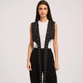 Sleeveless Studded Vest