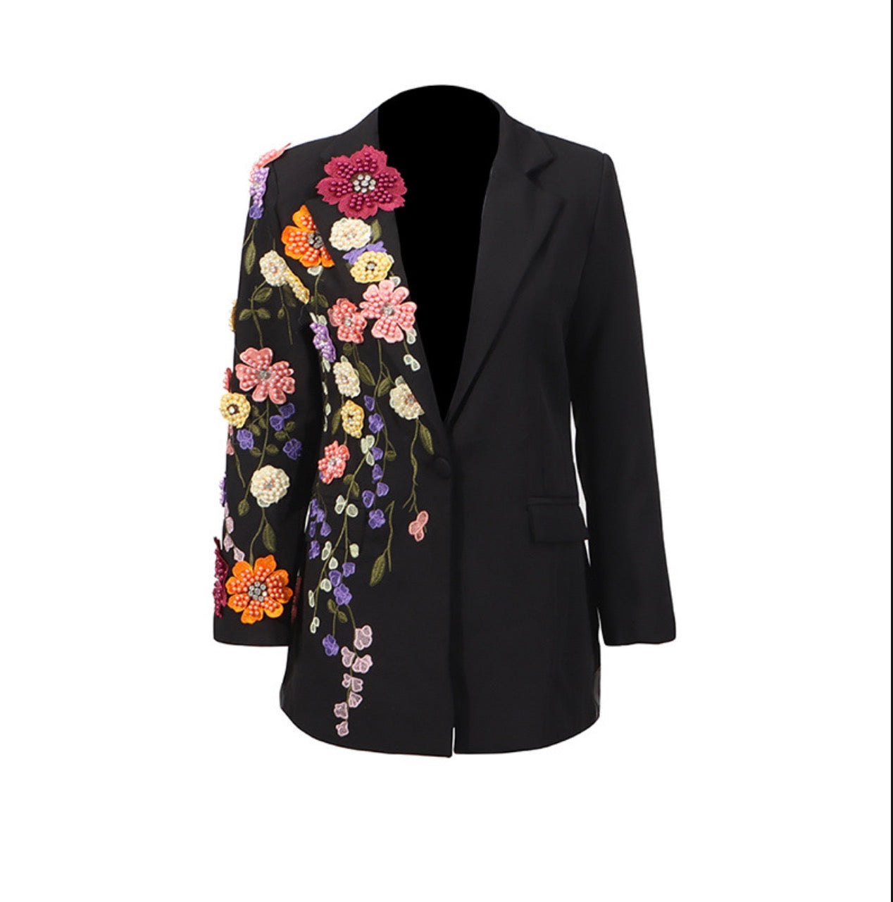 Three-Dimensional Floral Patchwork