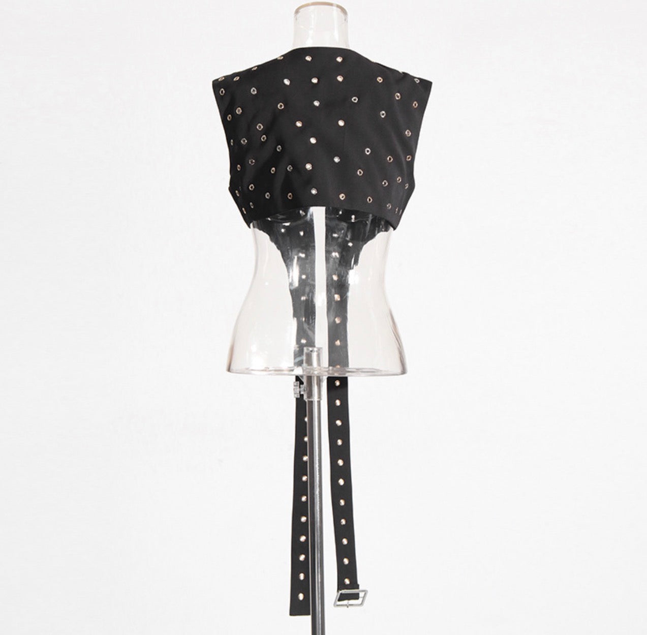 Sleeveless Studded Vest
