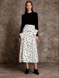 Black and White Polka Dot Dress