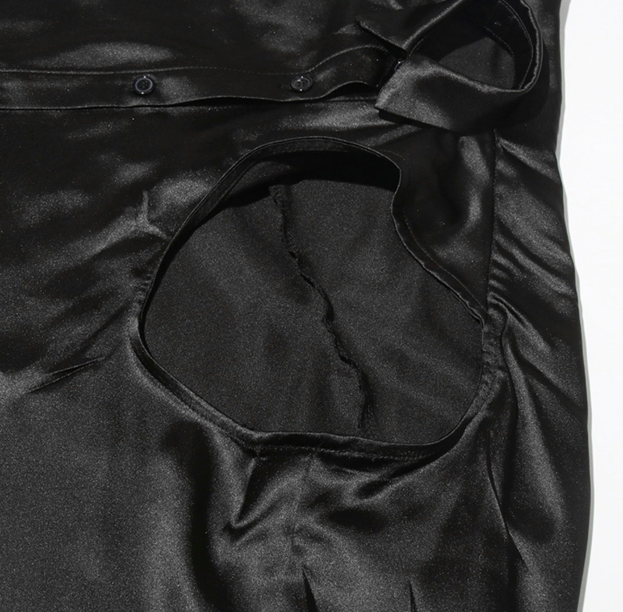 High-Waisted Slit Skirt