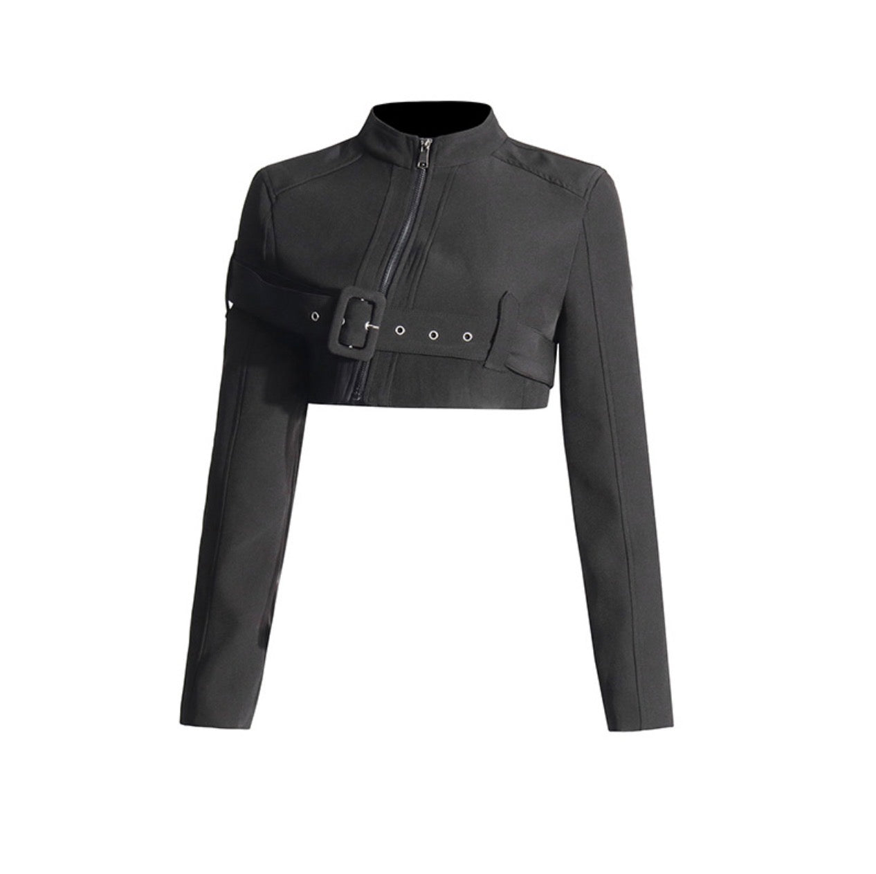 Belt Zipper Jacket