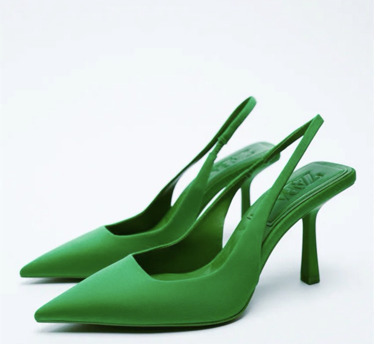Pointed Fine Heeled Mid-Heeled Shoes Rear Empty Heeled Sandals High Heeled Shoes