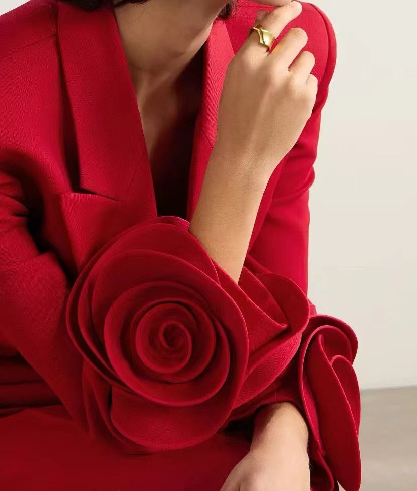 Red Rose Blazer
