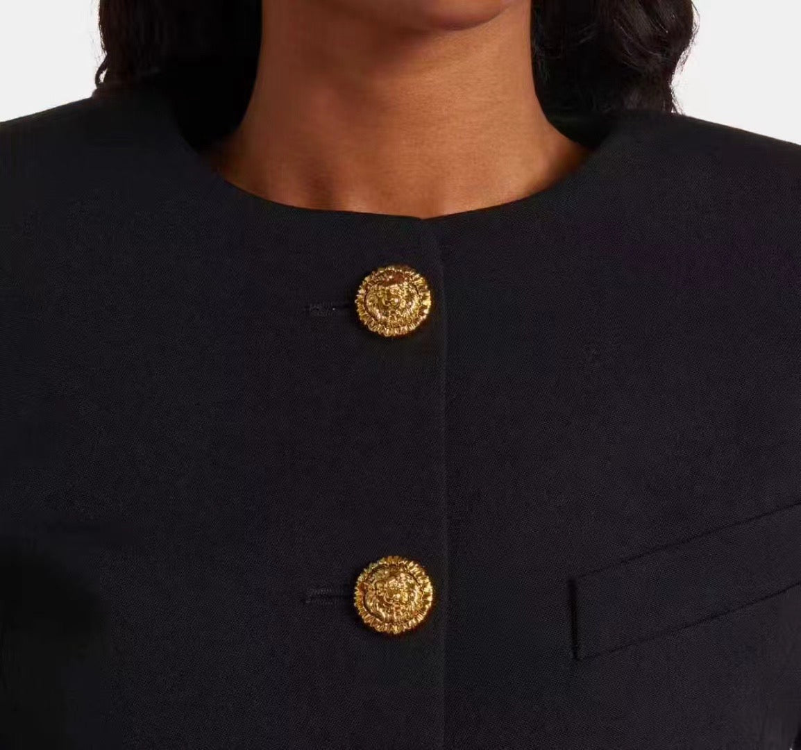 Classy Button Blazer