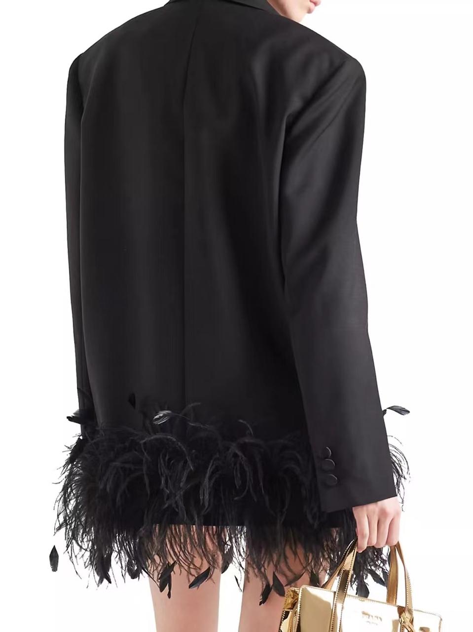 Bird Feather Blazer