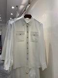 White Button Shirt